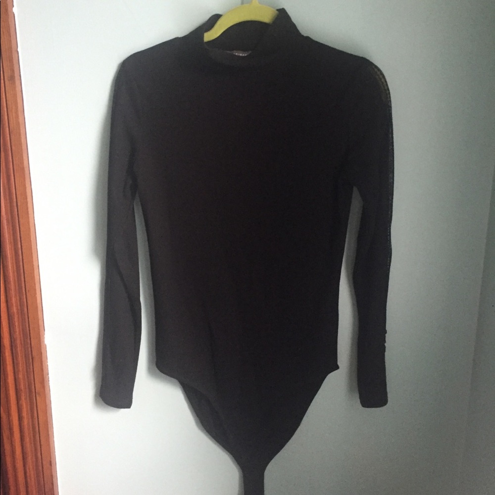 Black long sleeve primark bodysuit